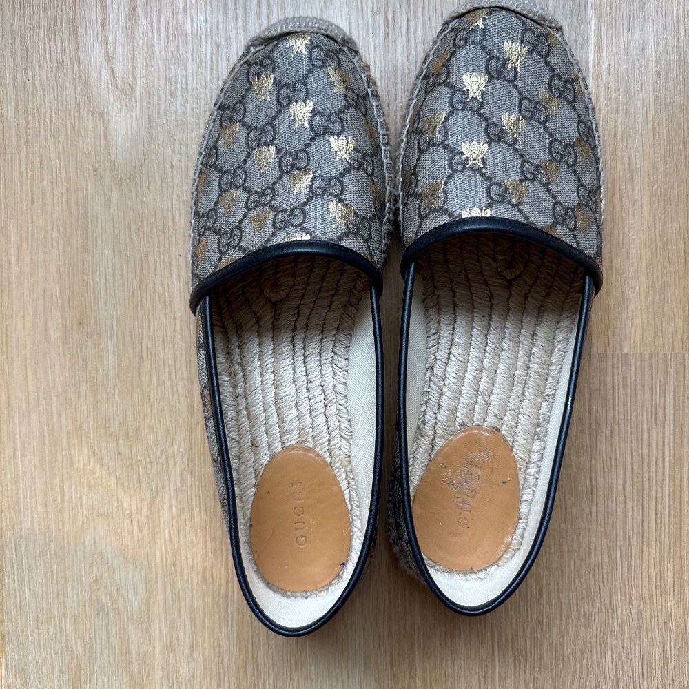 Gucci Bee Espadrilles